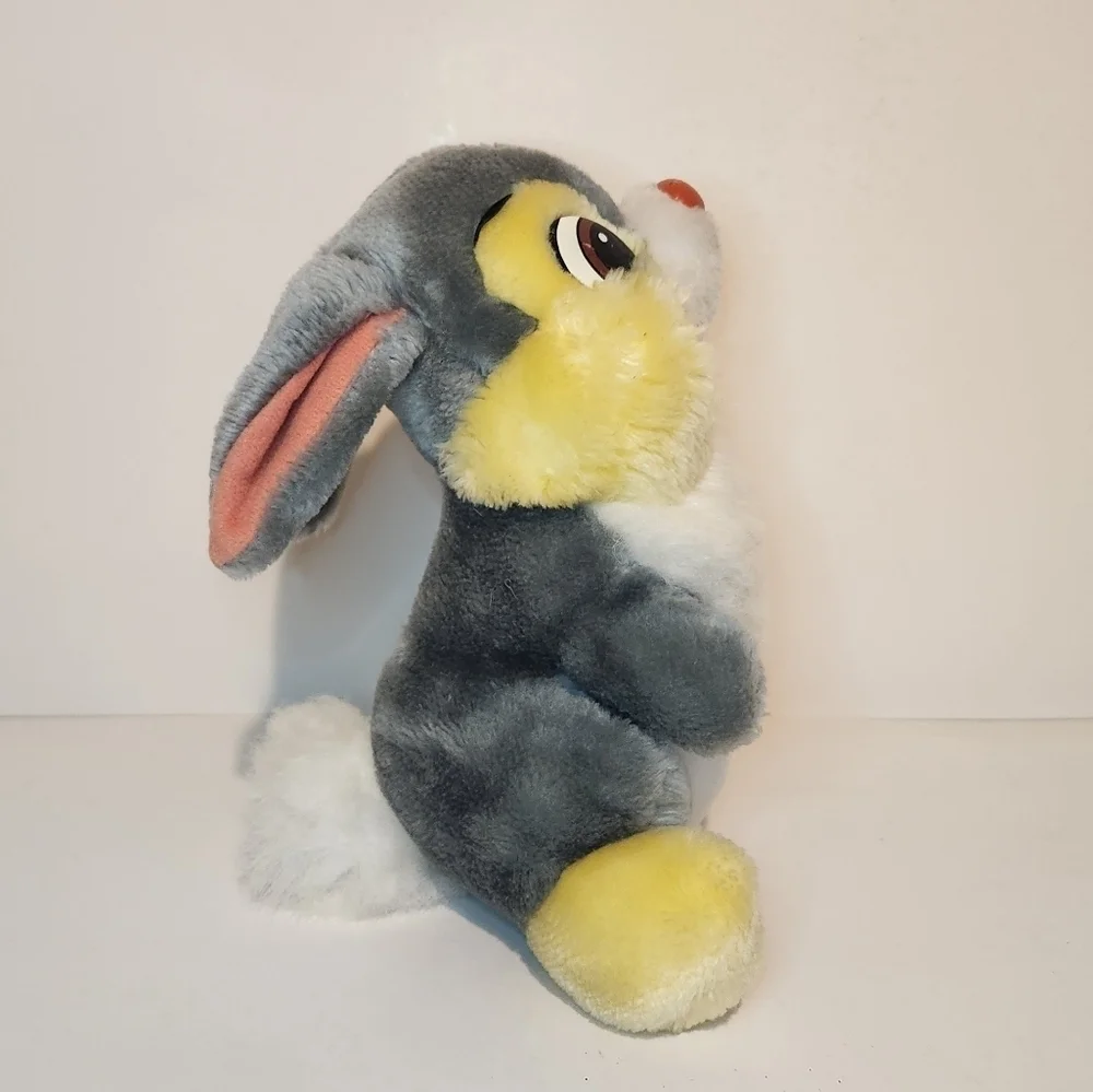 Vintage 8” Walt Disney Disneyland Thumper Rabbit from Bambi stuffed animal plush